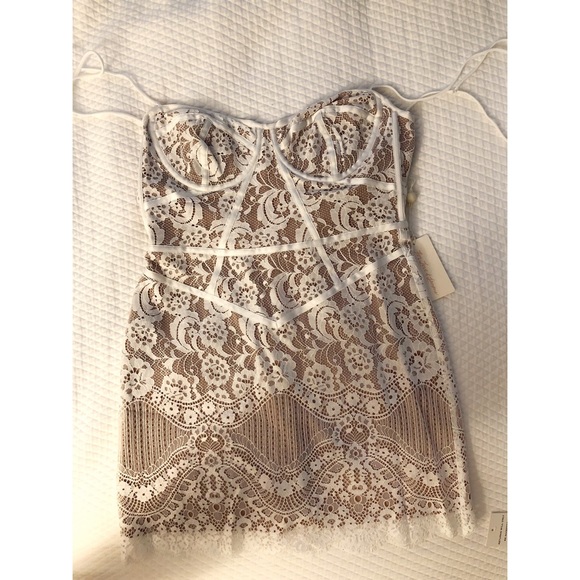 FOR LOVE AND LEMONS TATI LACE MINI DRESS - Picture 7 of 7